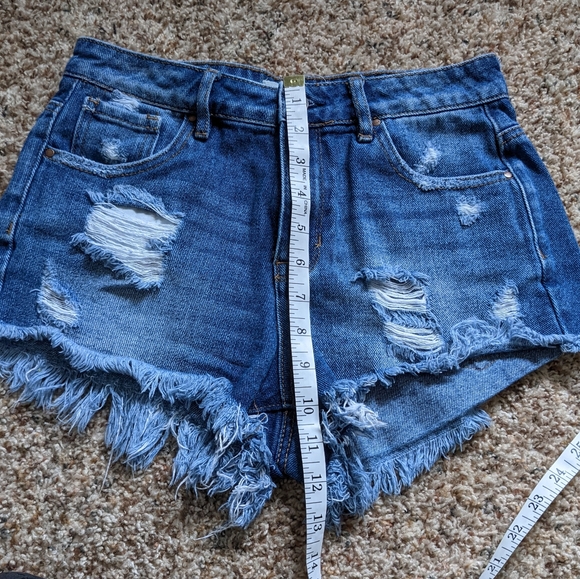 (PacSun) Hi Rise Festival Jean Shorts 25 - Picture 5 of 15